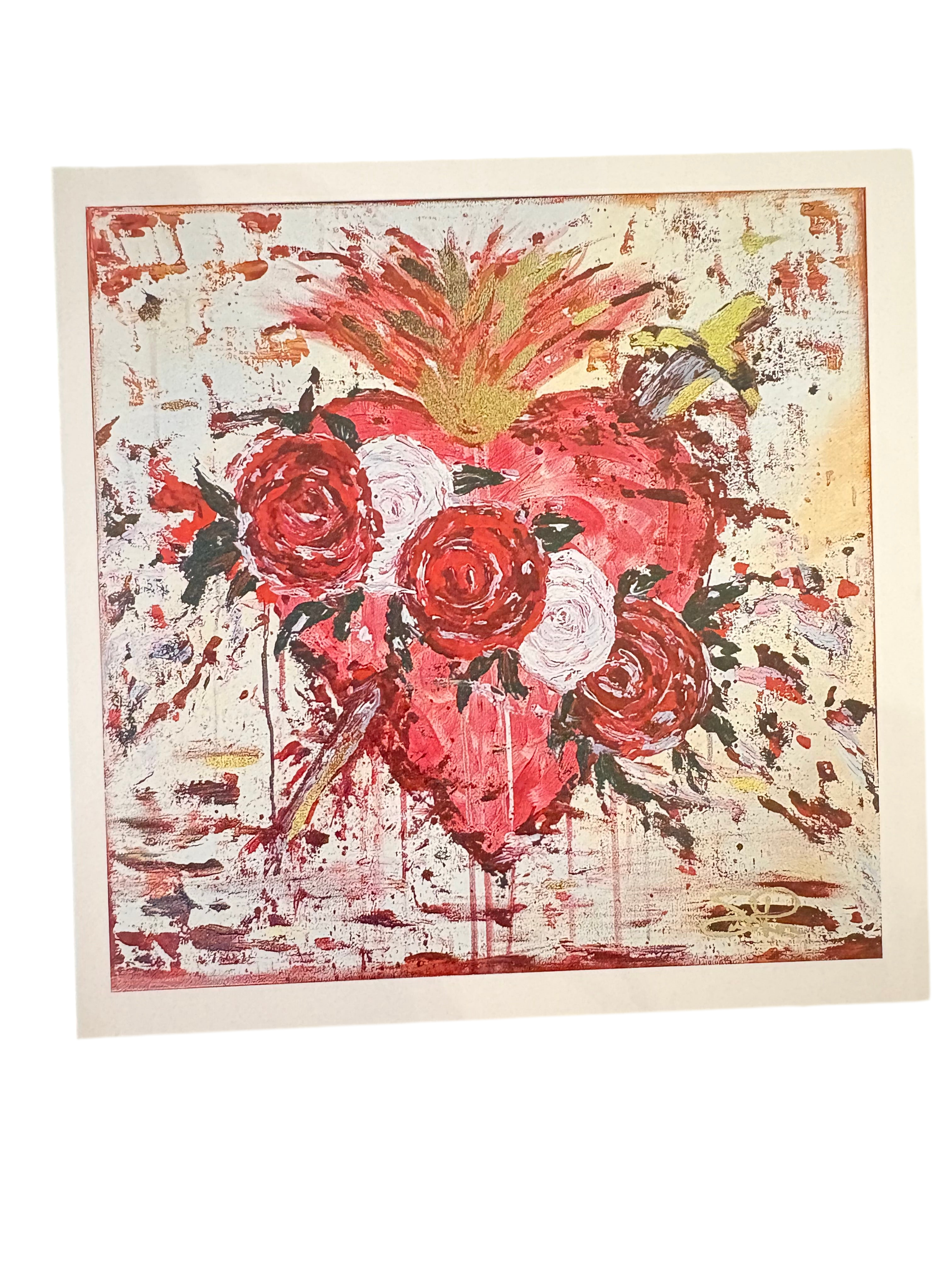 Immaculate Heart Cards- red