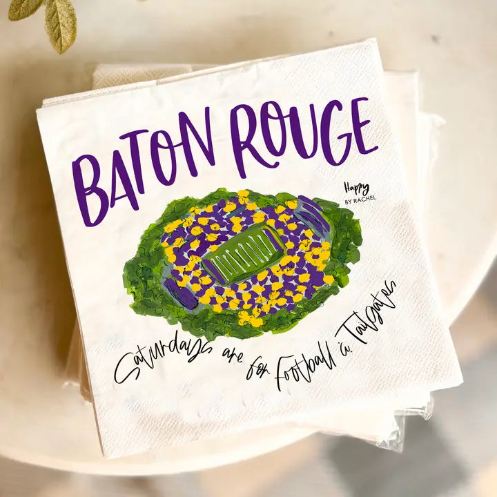 Baton Rouge, La Tailgate Napkins-Pack of 20-Lunch Size