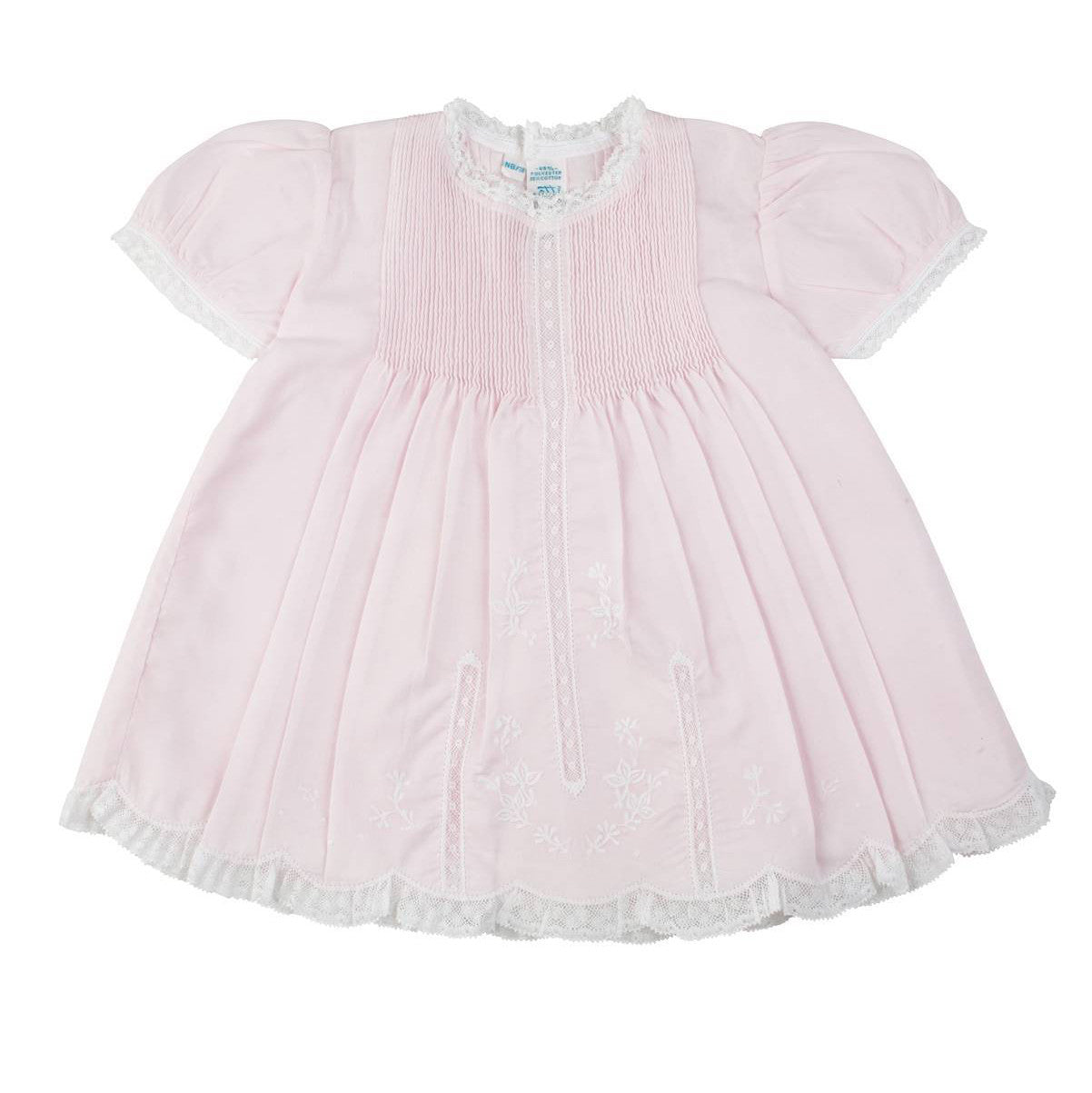 Feltman Brothers Lace Trim Slip Dress - Pink
