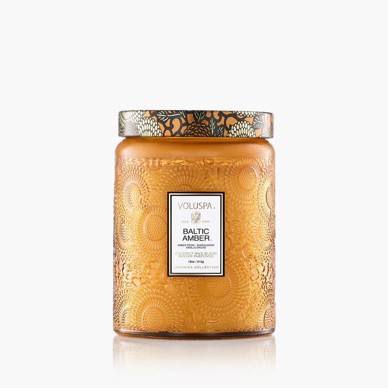 Voluspa Baltic Amber Large Jar Candle