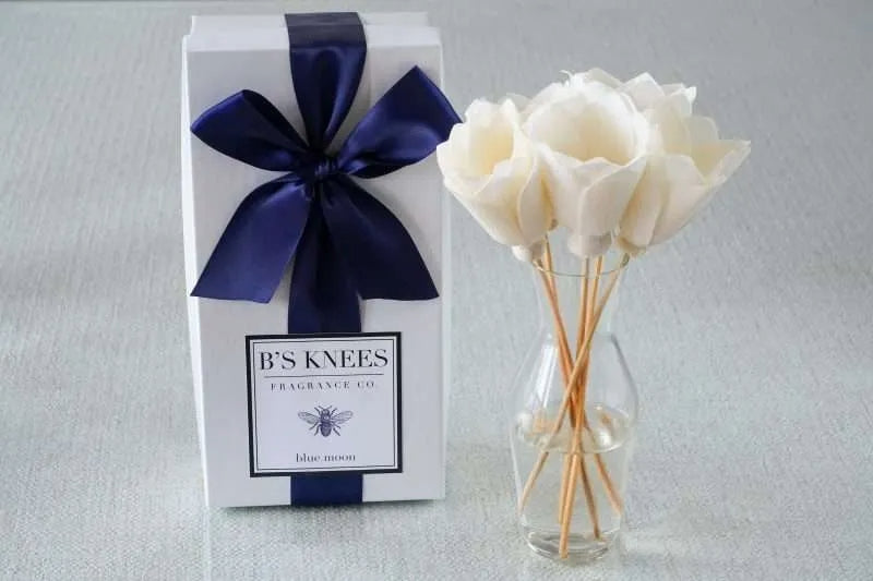 B's Knees Blue Moon Classic Natural Reed Diffuser