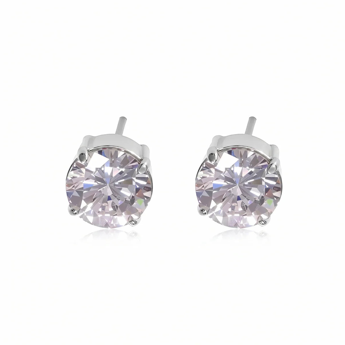 Aubrey Adele Diamond (Simulated) Studs - 4 Carat TW