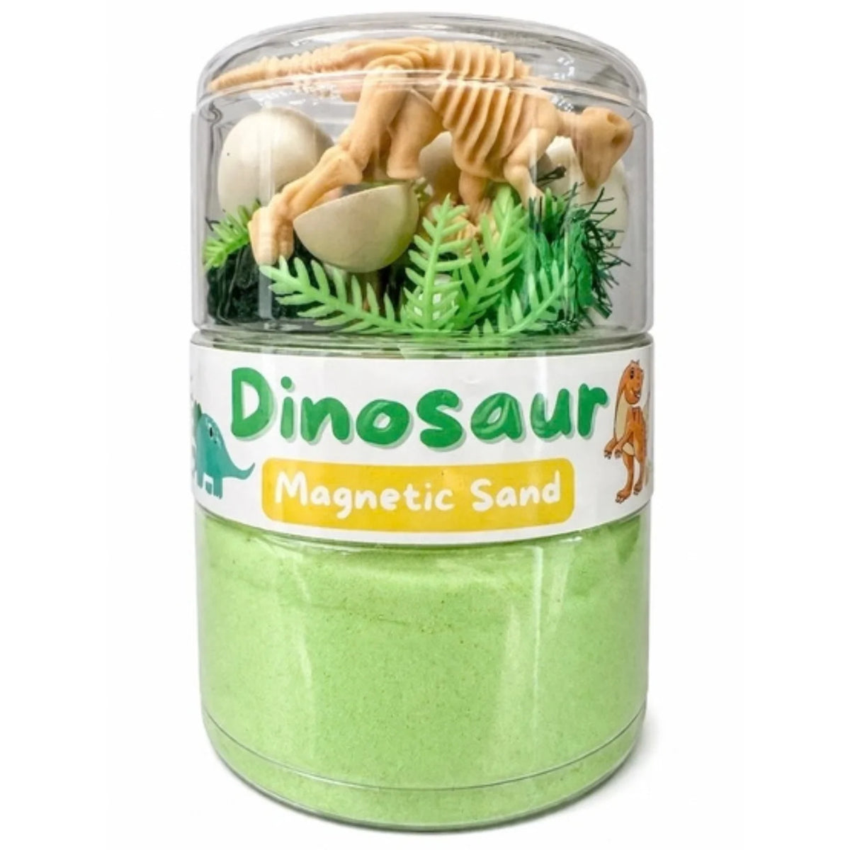 Dinosaur Magnetic Play Sand Sensory Jar
