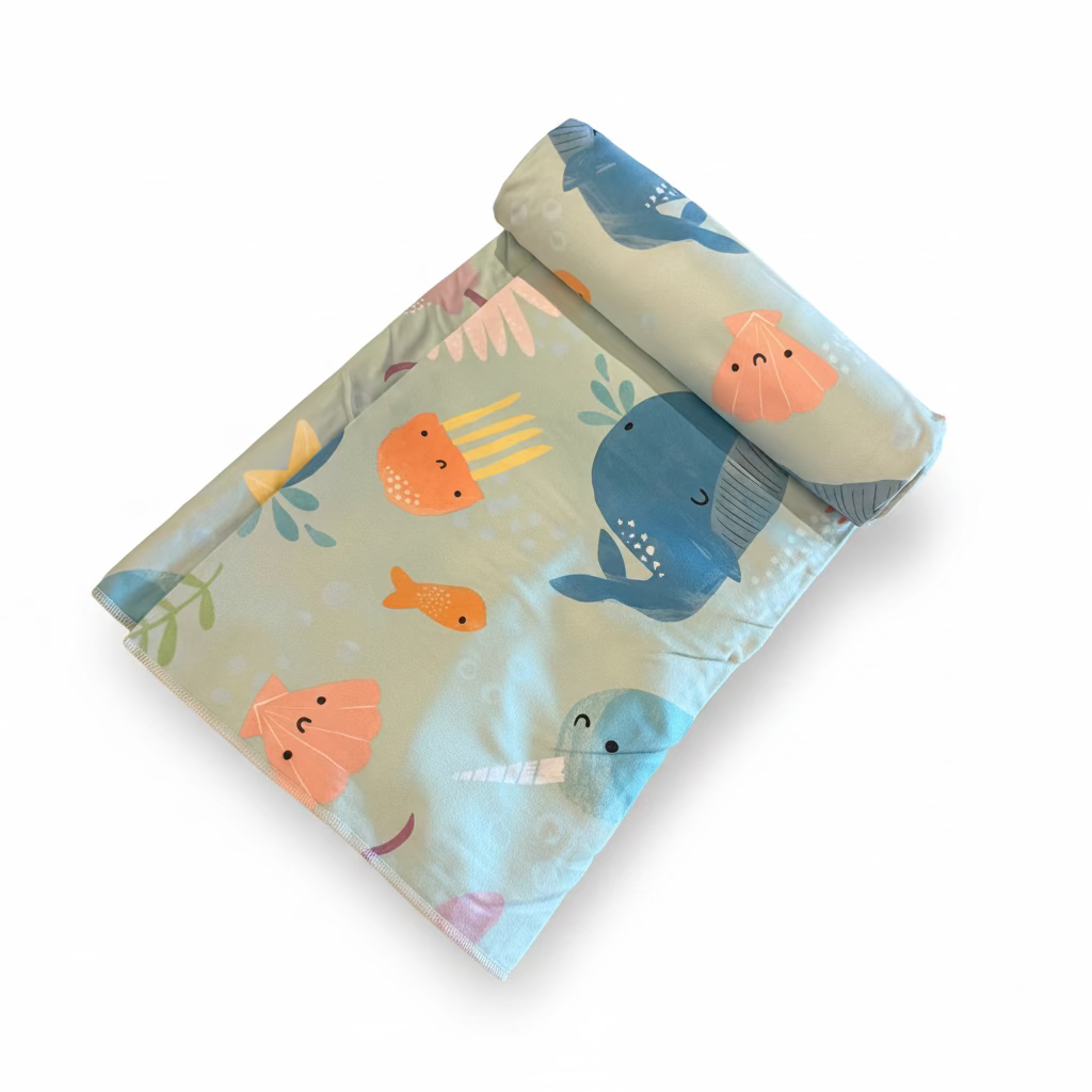 Reversible Roll & Go Blanket
