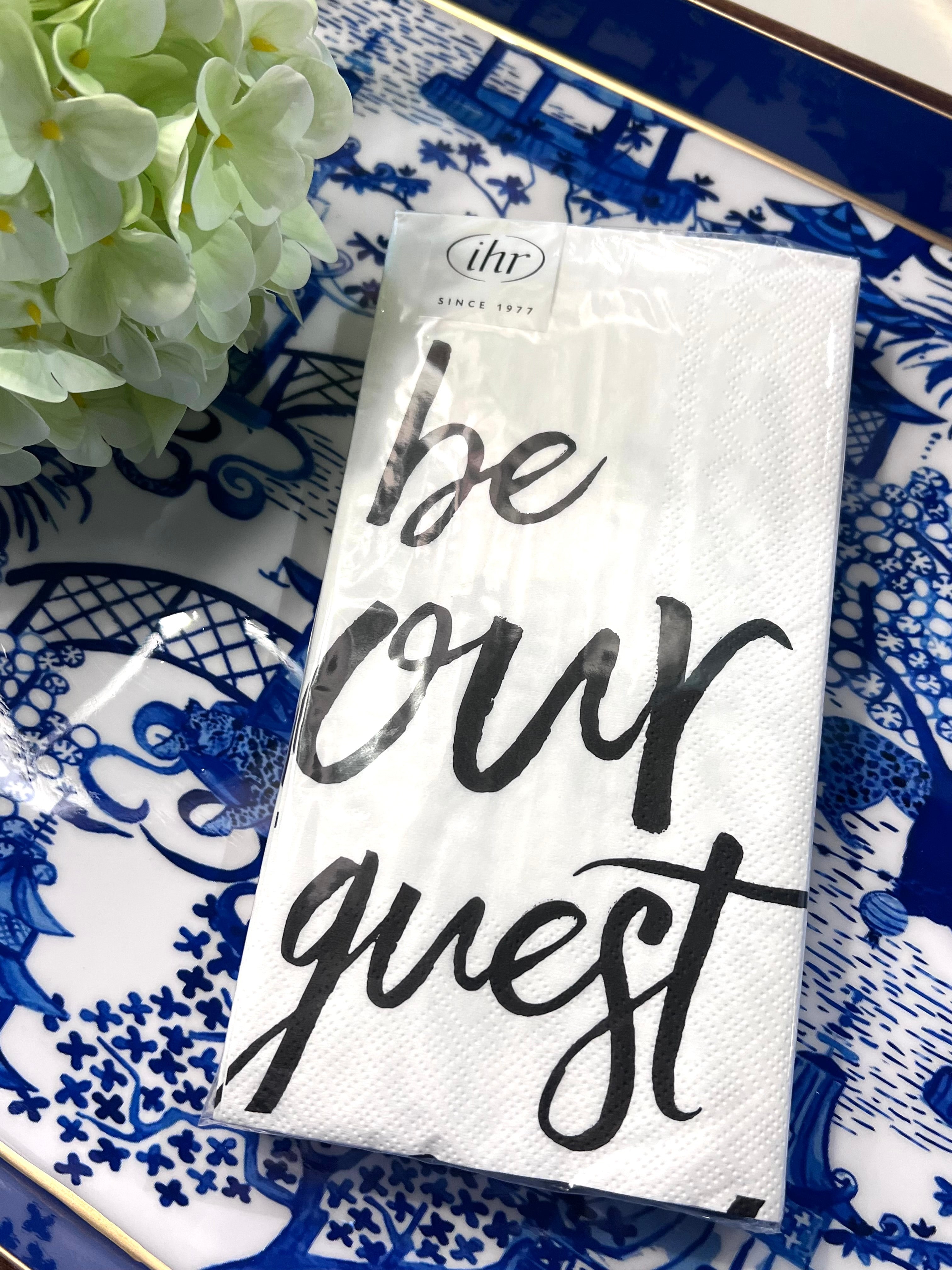 Paper Guest Towels 16 Count Be Our Guest