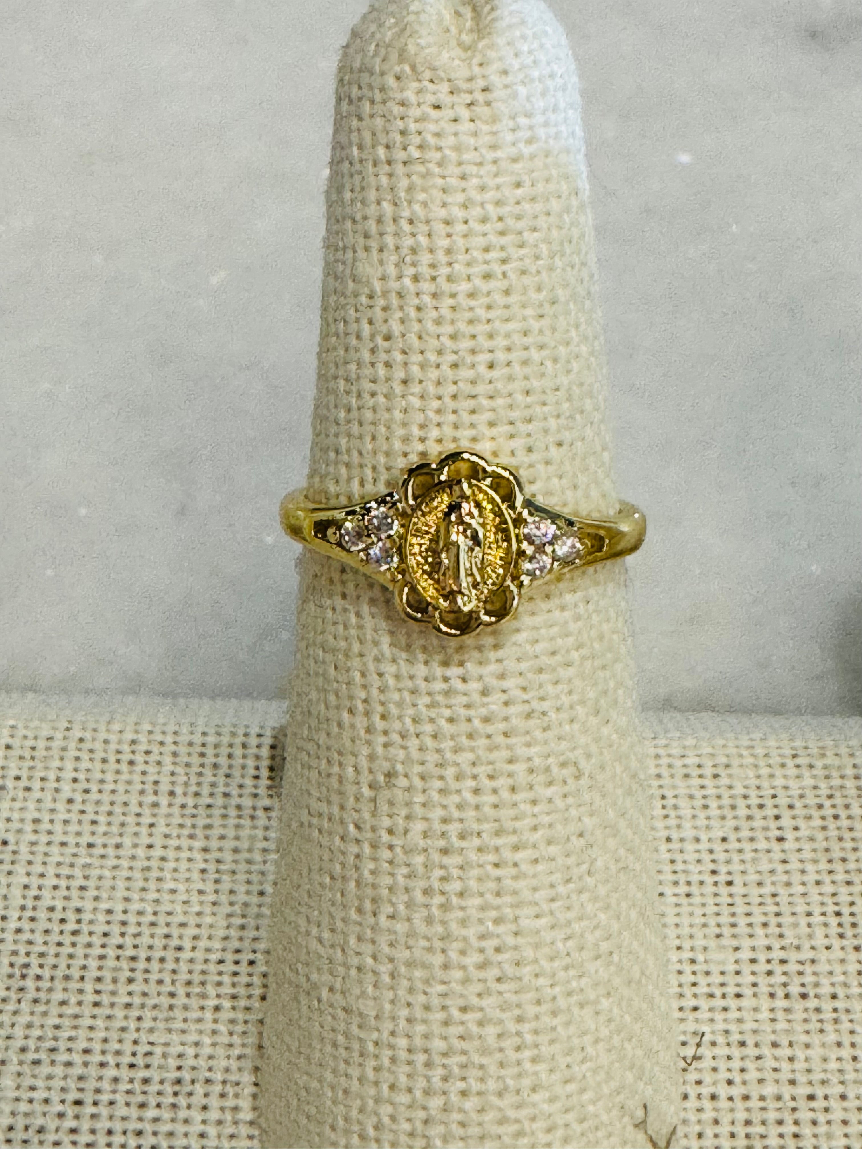 Mother Mary Lady Guadalupe Ring
