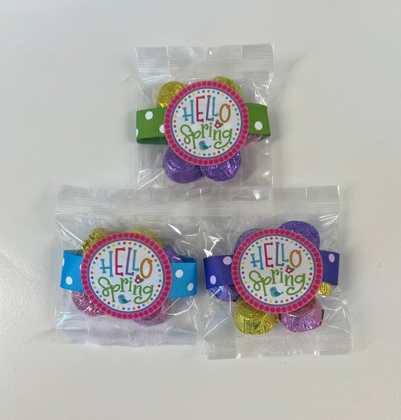 Hello Spring - Peanut Butter Cups Candy Bag