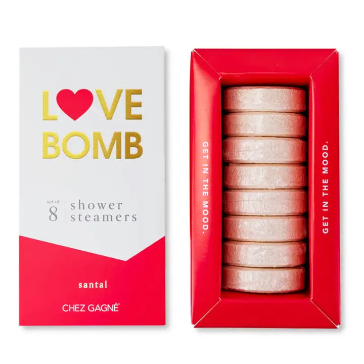 LOVE BOMB - SHOWER STEAMERS - SANTAL