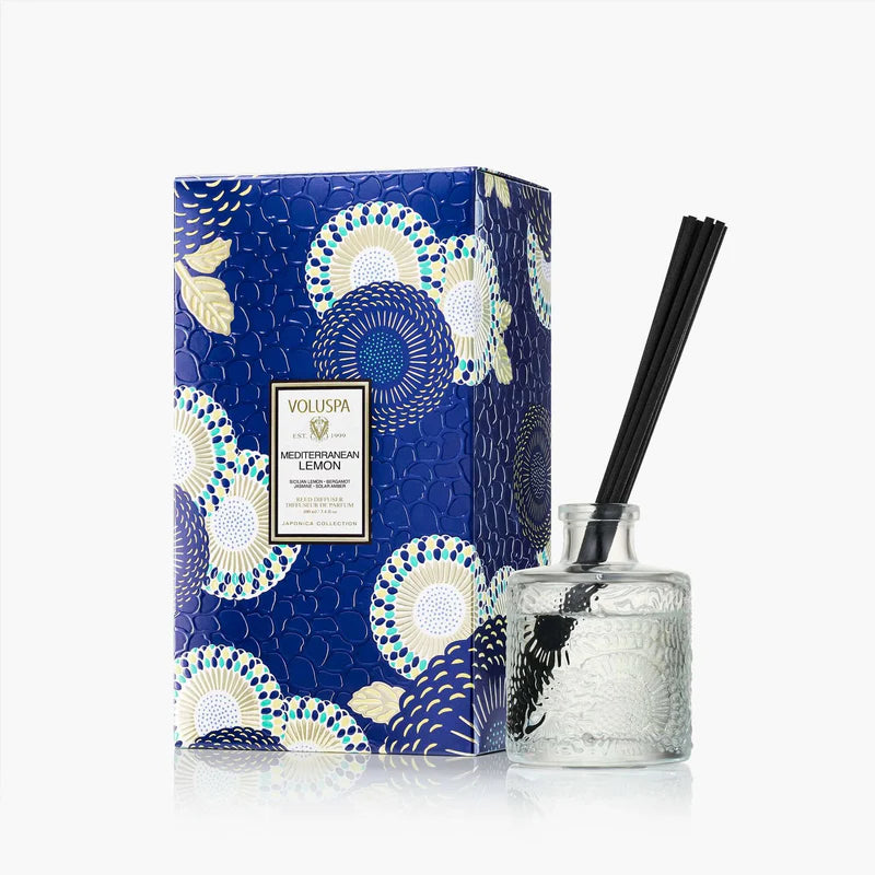 Voluspa Mediterranean Lemon Reed Diffuser