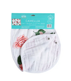 Camellia 2-in1 Burp Cloth & Bib
