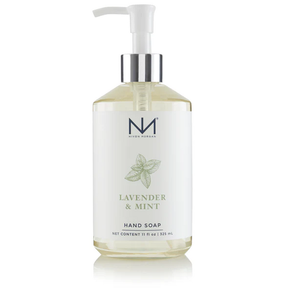 Niven Morgan Lavender & Mint Hand Soap