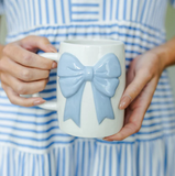 Blue Bow Mug