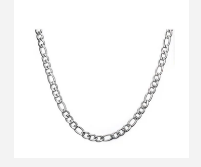 Silver chain necklace