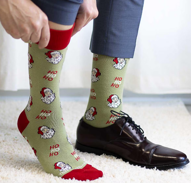 Men's HoHoHo Santa Socks