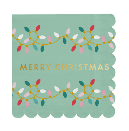 Merry Christmas Cocktail Napkins