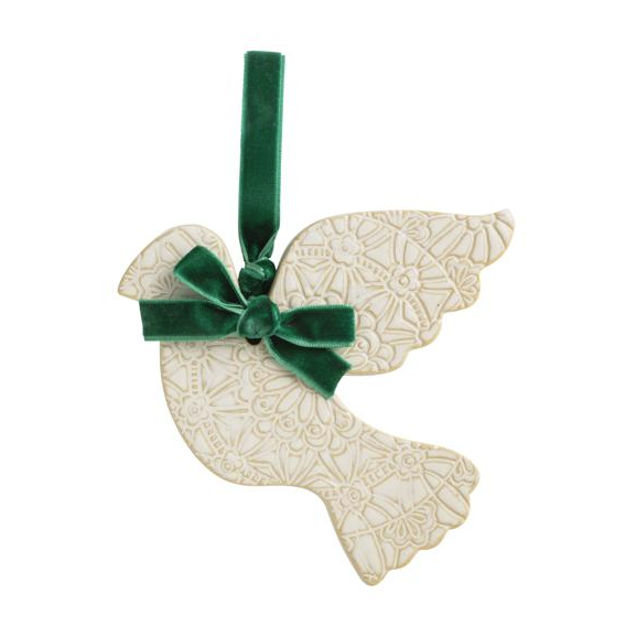 Boxed Turtle Dove Ornament