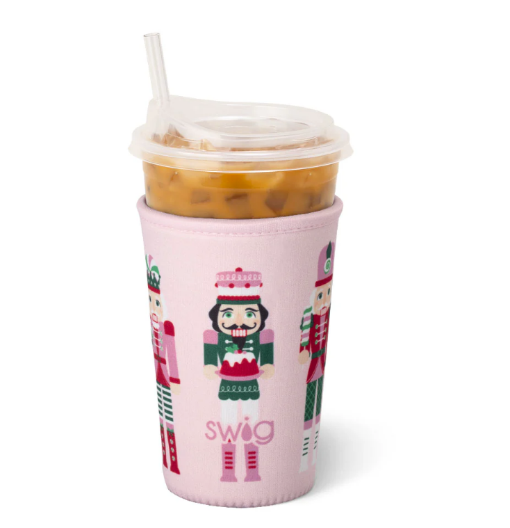 Sugar Plum Soldiers Medium Iced Cup Coolie
