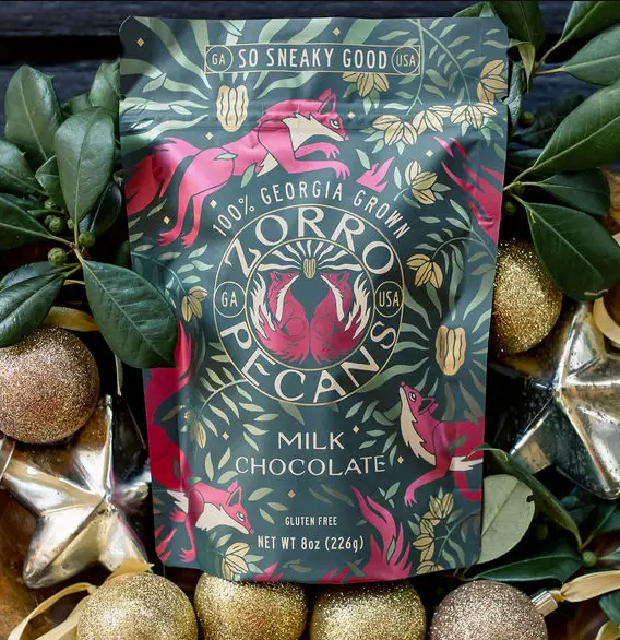 Milk Chocolate Covered Pecans - 8 oz