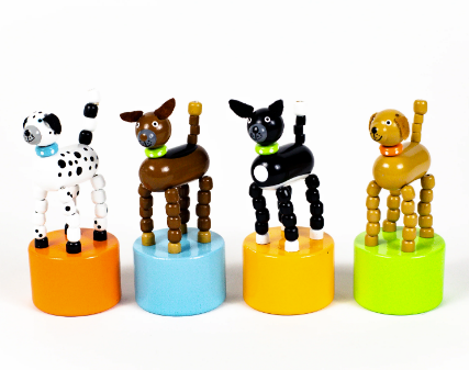 Dog Push Puppets