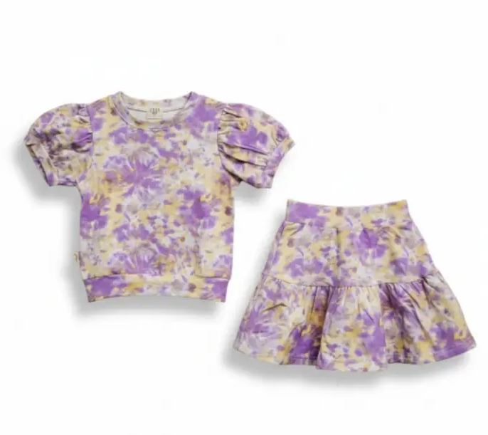 Carnival Swirl Twirl & Whirl Skirt Set