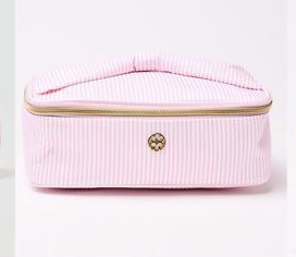 Make Me Blush Bag Pink Stripe