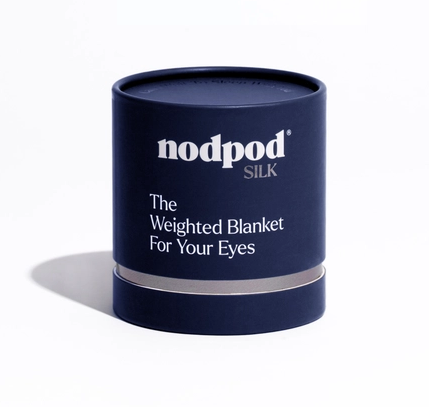 Silk Weighted Sleep Mask- Sapphire - Eye Mask