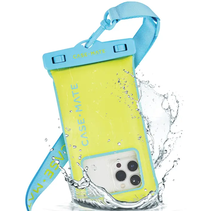 Case-Mate Waterproof Floating Phone Pouch Citrus Splash