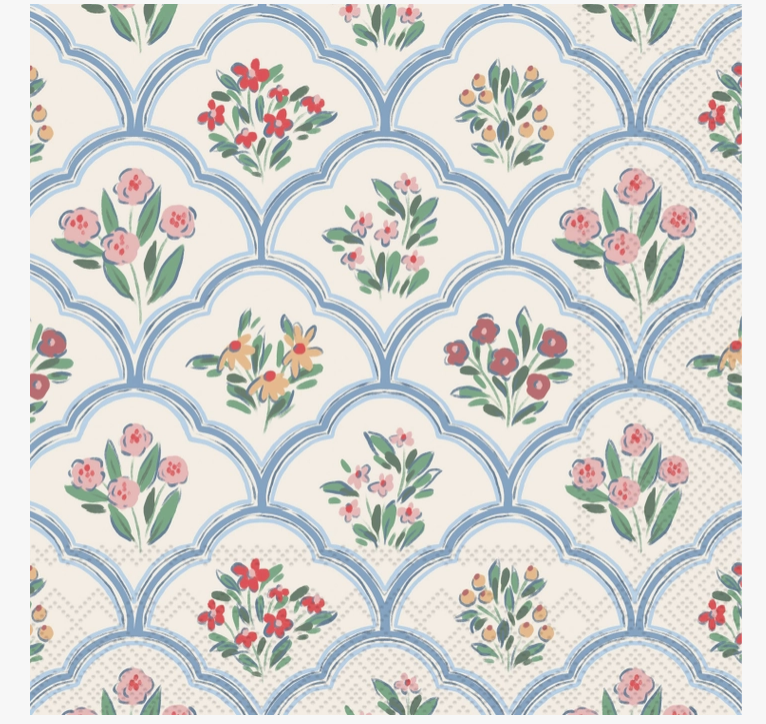 Joyful Lattice Paper Cocktail Napkins 20 Ct