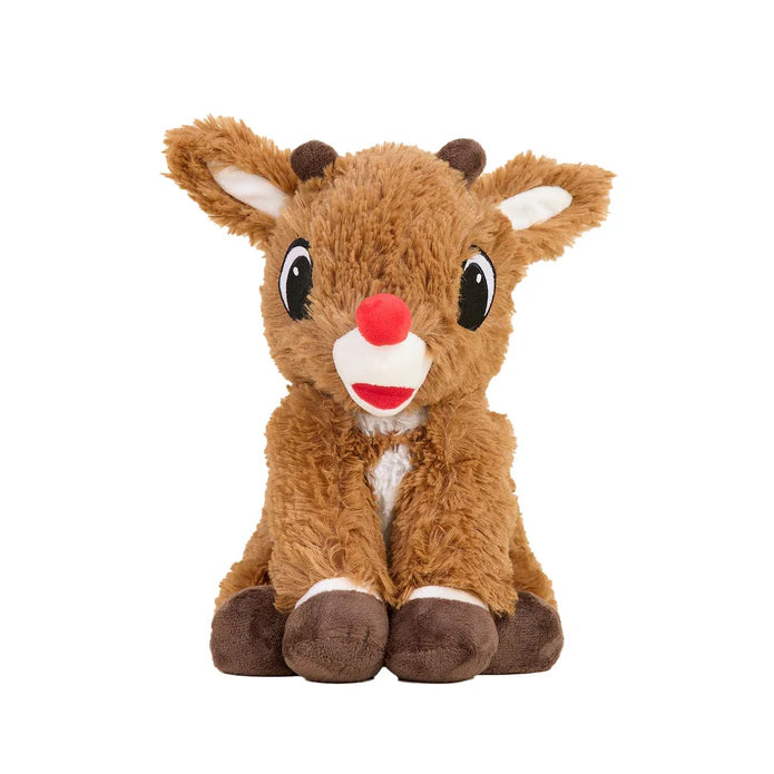 Rudolph the reindeer weighted stuffed animal