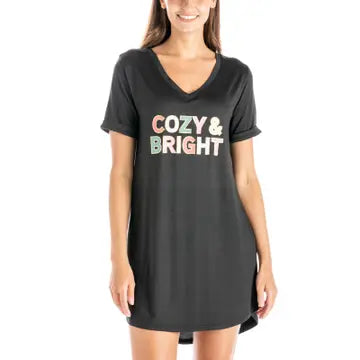 Hello Mello Cozy & Bright Sleep Shirt