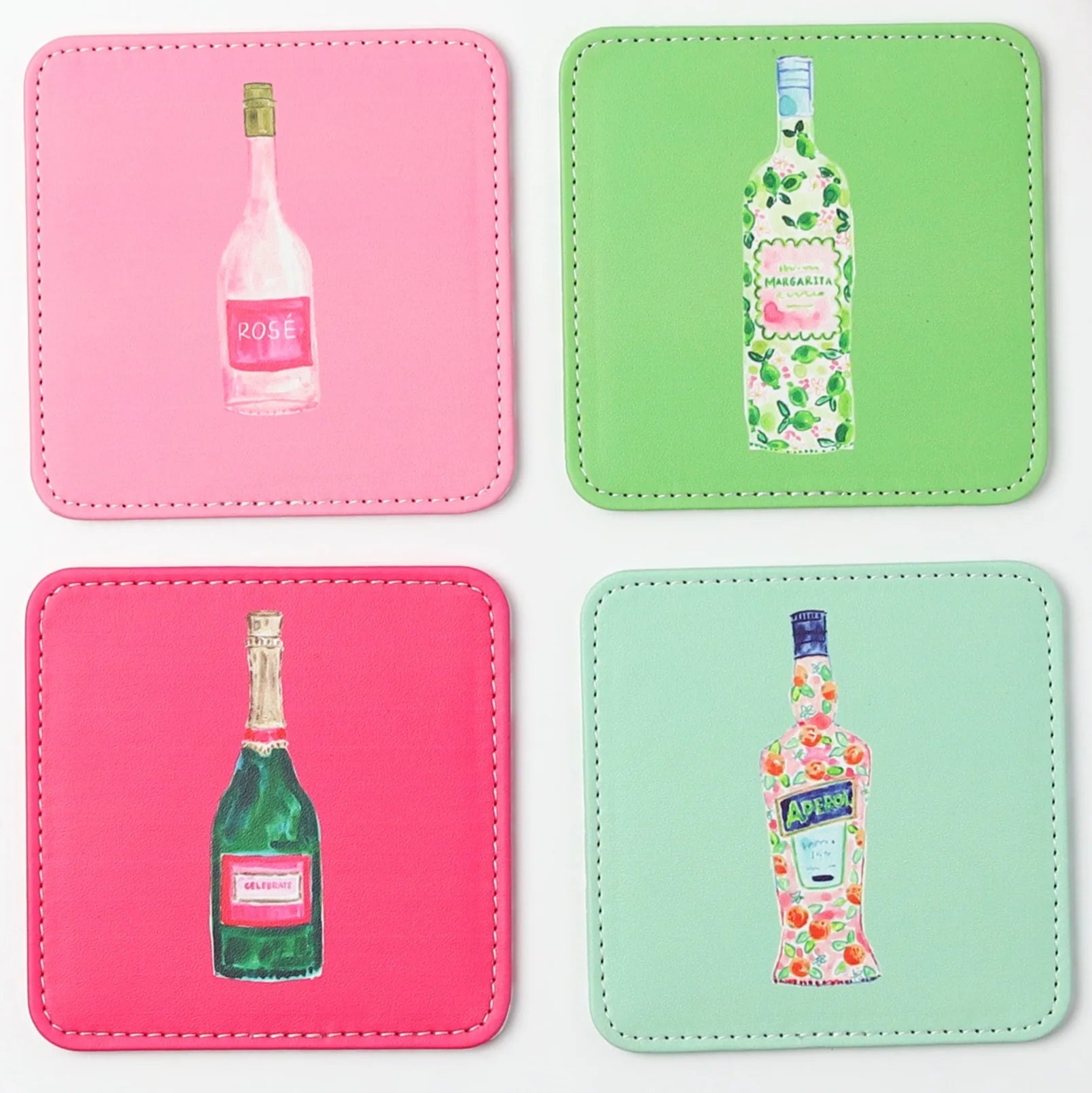 Cocktail Coasters Set
