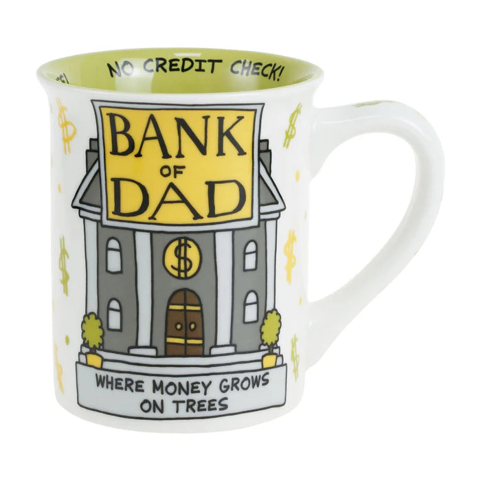 Bank of Dad Mug
