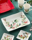 Holly Vines Rectangular Platter