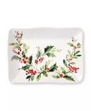 Holly Vines Rectangular Platter