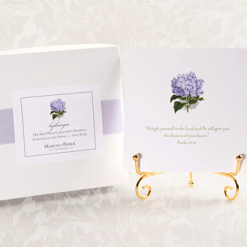 Hydrangea Verse Cards
