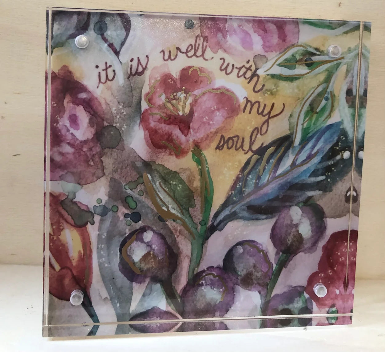 It Is Well With My Soul Acrylic Art