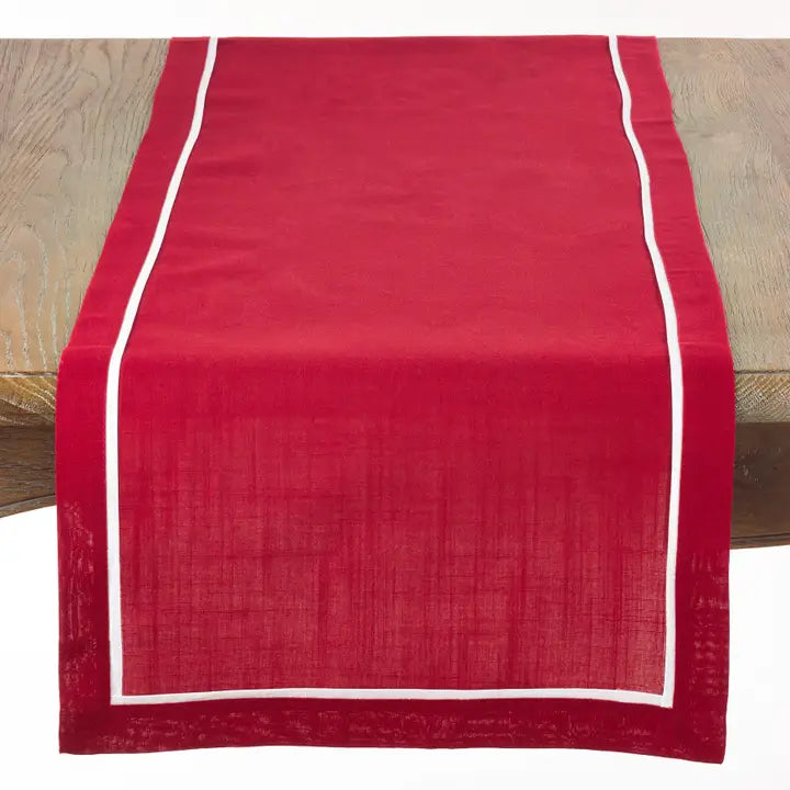 Classic Red Table Runner