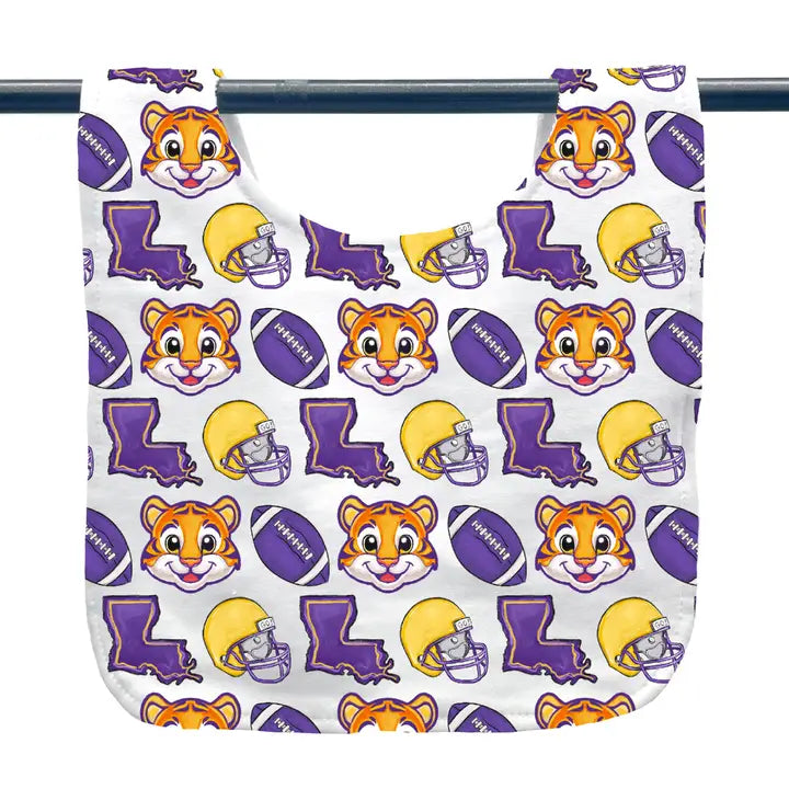 Baby Tiger Football Bib