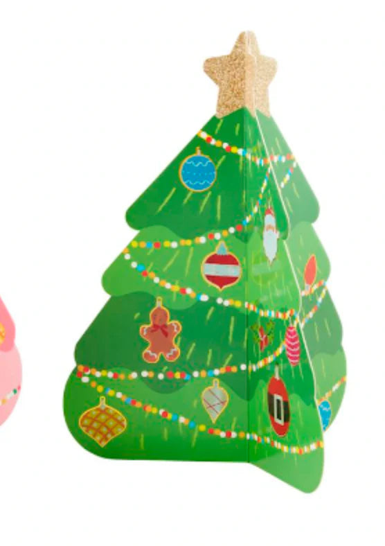 christmas tree sticker book