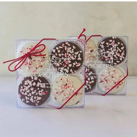 Peppermint Chocolate Covered Oreo Cookies