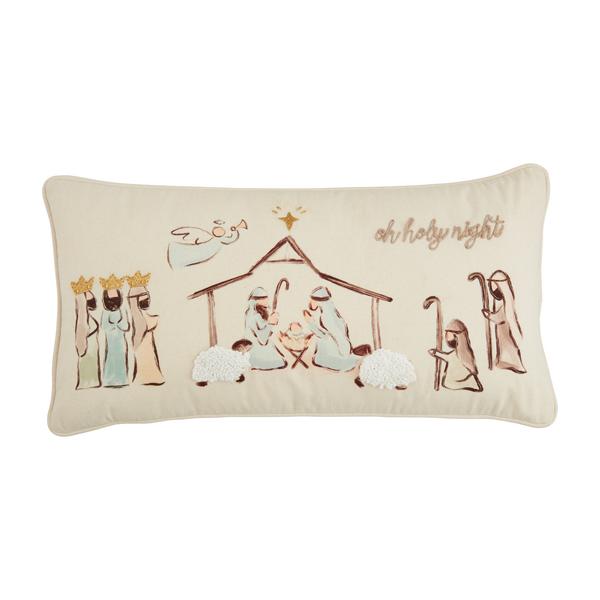 nativity pillow