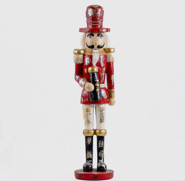 Otto Nutcracker- Red/White