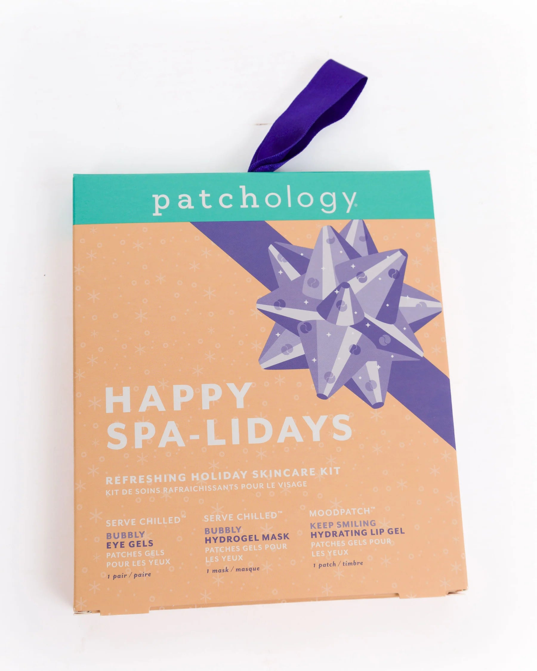 Happy spa-lidays patchology kit