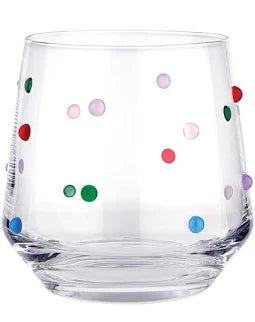 Beaded Wine Glass
