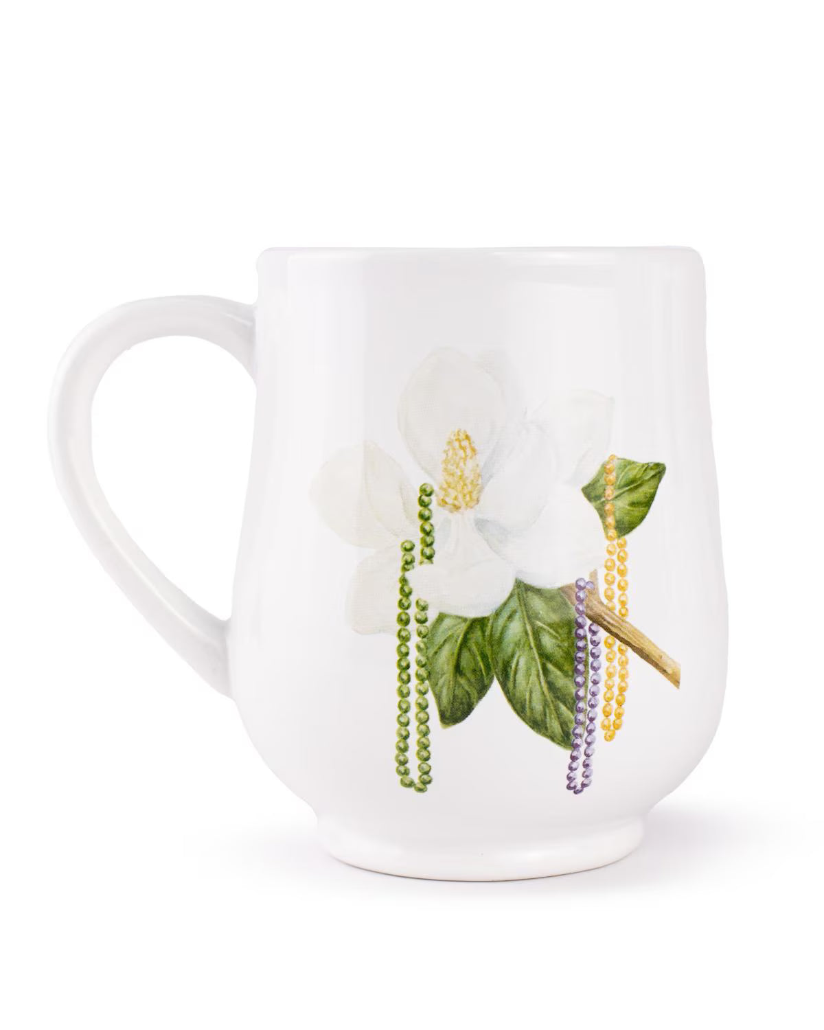 Mardi Gras Magnolia Mug
