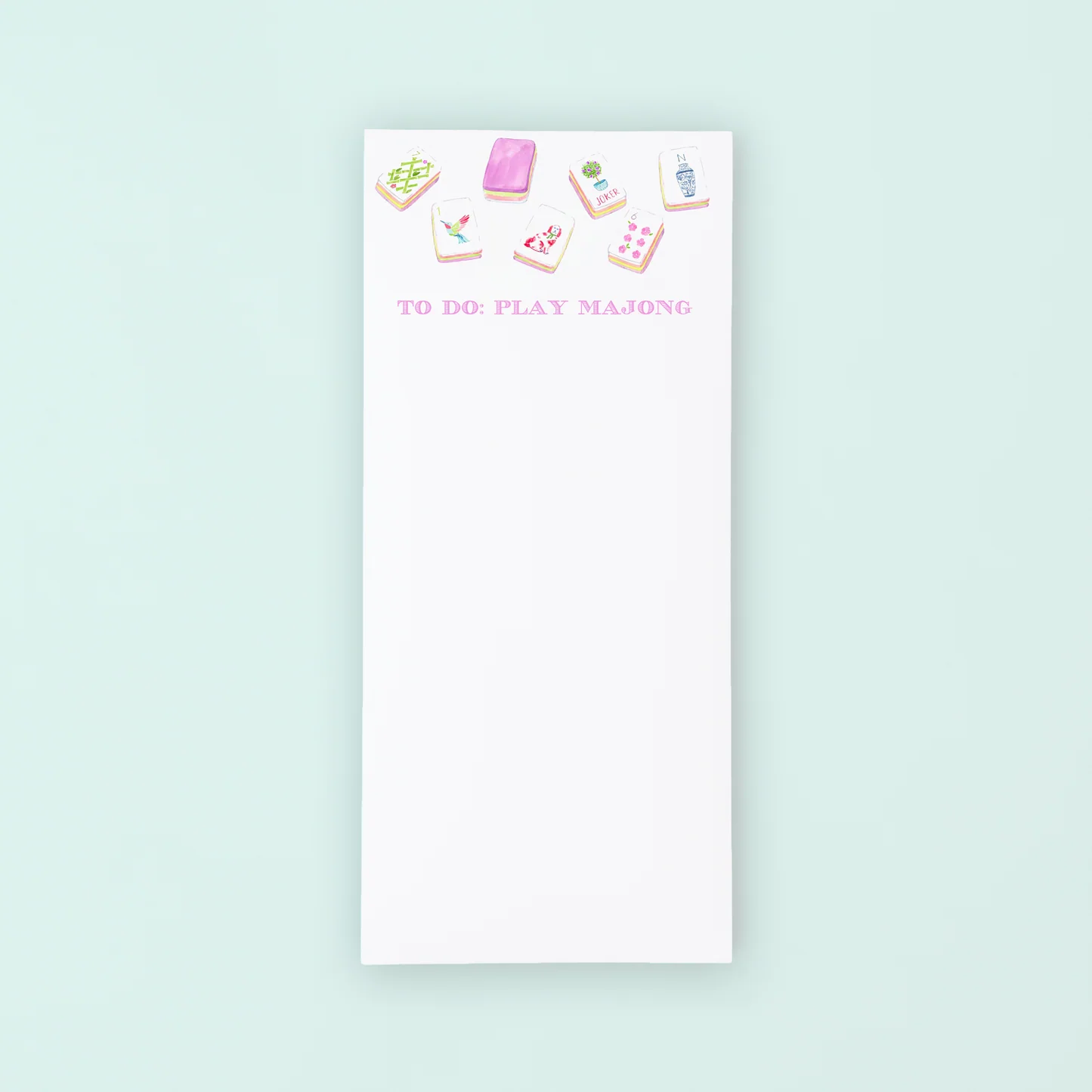 Play Mahjong List Notepad