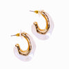Semi Hoop Earrings