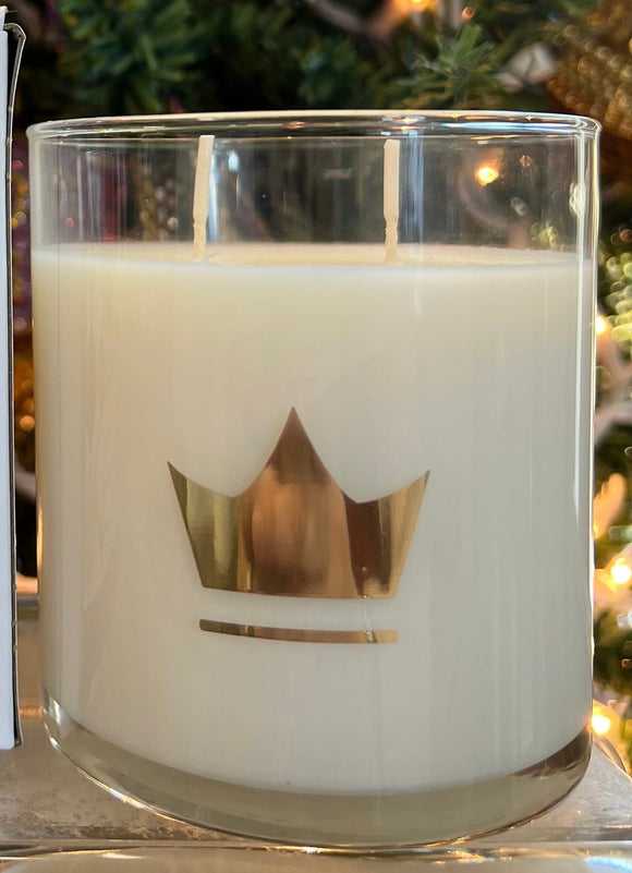 Queen of Bourbon Glass Candle