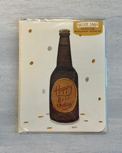 "Hoppy Beer-Day" Card