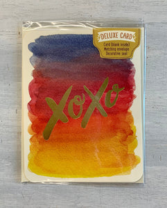 "XOXO" Card